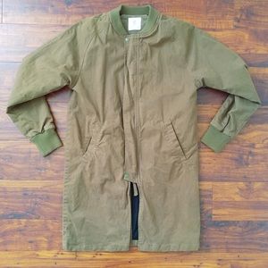 Superism Jaxon long style bomber jacket coat